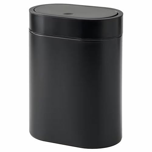 sarcia.eu BROGRUND Schwarzer Korb mit Druckknopfdeckel 4l von sarcia.eu