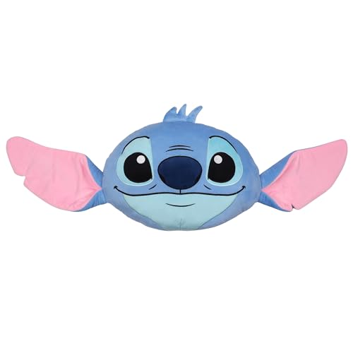 sarcia.eu Disney Stitch Dekokissen, Deko 3D, blaues FORMKISSEN 31x41 cm Oeko-TEX (D) von sarcia.eu