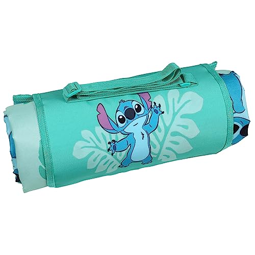 sarcia.eu Stitch Disney Grüne Matte, Picknick/Stranddecke 135x150cm von sarcia.eu