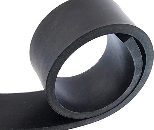 Gummistreifen 20mm Stark 1000mm lang 150mm breit Schürfleiste Gummischieber Hartgummi Schneeräumleiste Abrieb Schneeschild Schneeschieber Gummimatte Schneefräse Räumschild Schneepflug von sarian