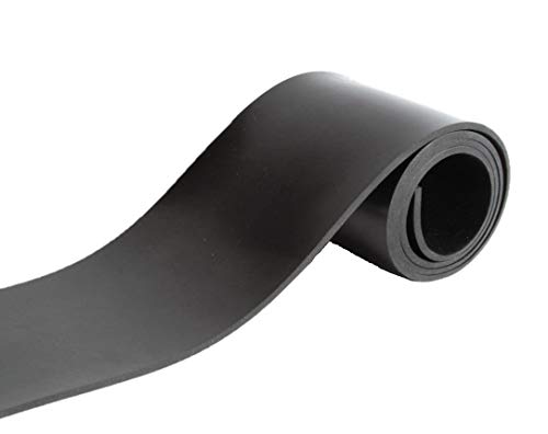 Gummistreifen - Stärke 10 mm in verschiedenen Größen wählbar (1200x80x10mm) von sarian