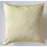 Gelbe Seide Kissenhülle Hellgelbe Zitrone Gelbe Seide Kissenhülle Hellgelbe Zitrone von sassypillows