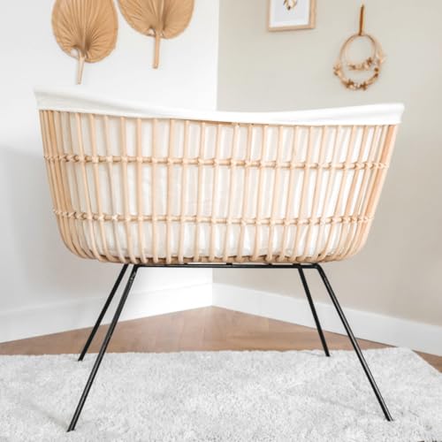 saudara collections Rattan-Wiege, Metallfüße – Java von saudara collections