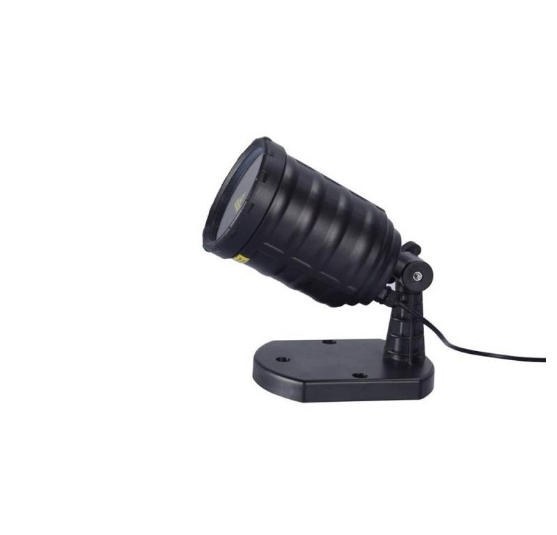 save-E LED Gartenstrahler Rotating Laser, mit Sterneffekt in Rot und Grün, Lichtershow für 300m², Outdoor von save-E