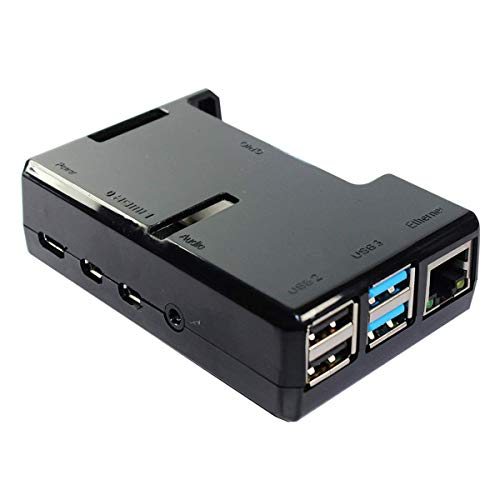 sb components Gehäuse für Raspberry Pi 4 Modell B, Schwarz, Zugang zu allen Anschlüssen RoHS-konform sb components Gehäuse für Raspberry Pi 4 Modell B, Schwarz, Zugang zu allen Anschlüssen RoHS-konform von sb components