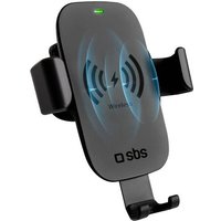 Sbs mobile Auto-Halterung Wireless Gravity mit Schnellladung Lüftungsgitter Handy-Kfz-Halterung mit von sbs mobile