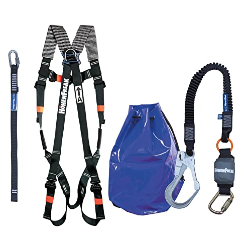 Höhenfreak Scaff-Pro PSAgA Set M-XL mit Standard-Stahlkarabiner von scafom-rux