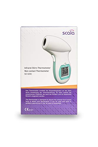 scala SC 8280 Kontaktloses Infrarot Stirn Thermometer scala SC 8280 Kontaktloses Infrarot Stirn Thermometer von scala