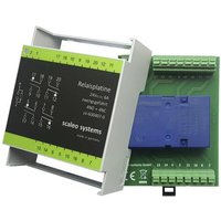 Scaleo systems Sicherheitsrelais mit Verpolschutzdiode, mit LED, mit Gehäuse 1 St. Typ 24V 4-fach 4 von scaleo systems