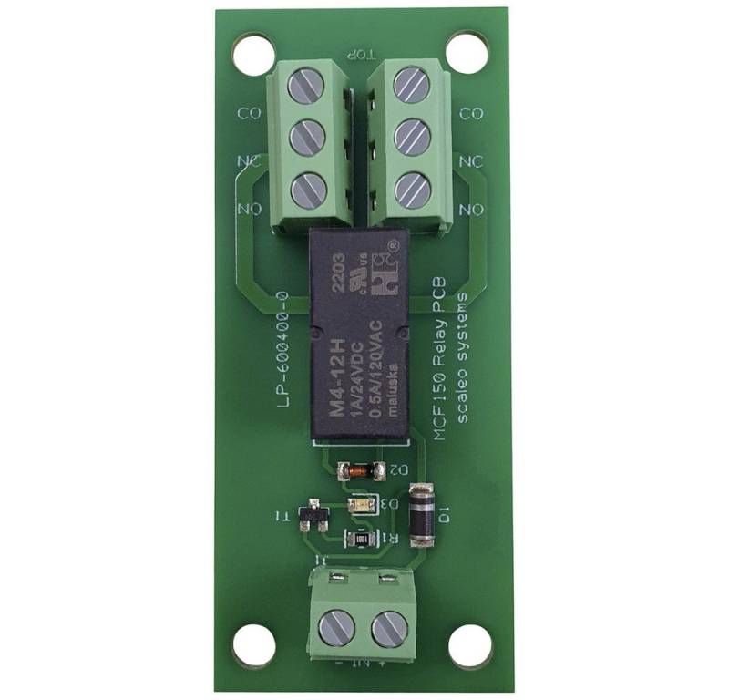 scaleo systems Relais-Modul scaleo systems Relaisplatine 1 St. VV-600401-0-C 2 Wechsler 12 V/DC, (VV-600401-0-C) von scaleo systems
