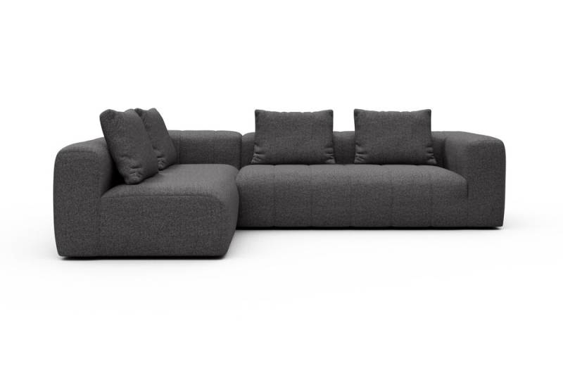 ScandinavianUpholstery Ecksofa 612 PK2 337 Anthracite Sama 6R6R von scandinavianupholstery
