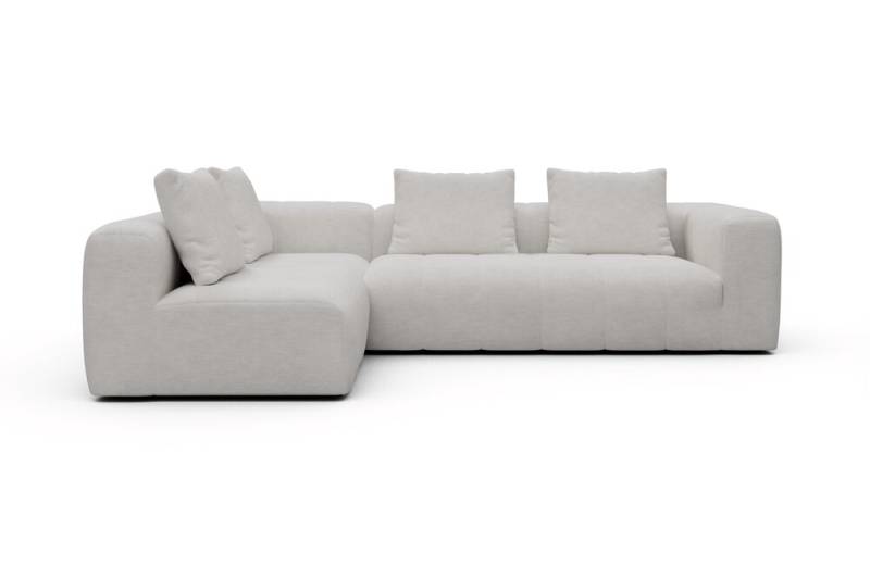 ScandinavianUpholstery Ecksofa 612 PK2 574 Dusty Off White Vivus 6R6R von scandinavianupholstery
