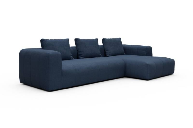 ScandinavianUpholstery K612 Lounger PK1 302 Blue Weda Chaise rechts von scandinavianupholstery