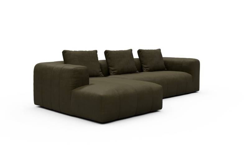 ScandinavianUpholstery K612 Lounger PK2 316 Pine Green Cordufine Chaise links von scandinavianupholstery