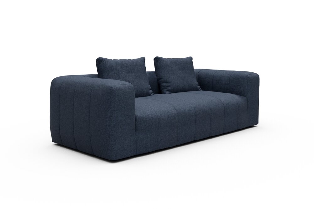 ScandinavianUpholstery K612 Sofa 3-Sitzer PK2 339 Deep Blue Sama von scandinavianupholstery