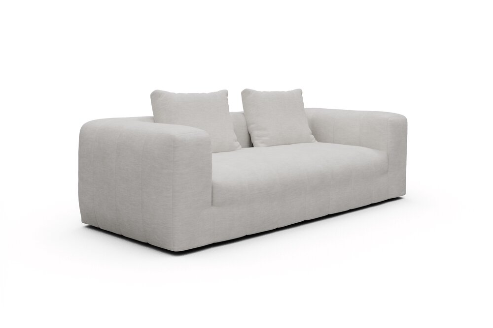 ScandinavianUpholstery K612 Sofa 3-Sitzer PK2 574 Dusty Off White Vivus von scandinavianupholstery
