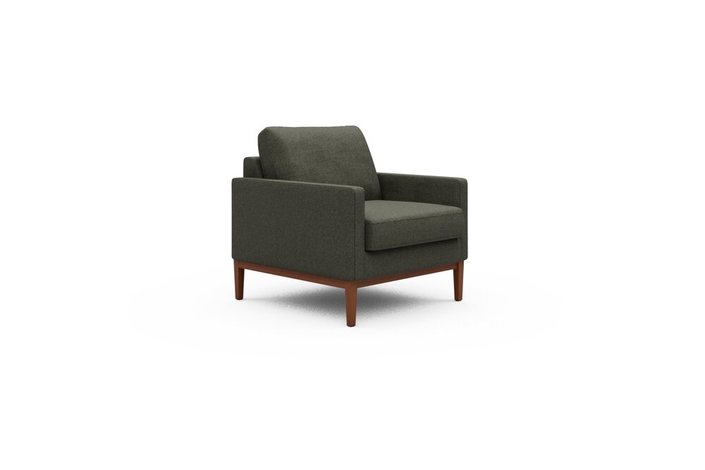 ScandinavianUpholstery Sessel Finn K373 PK2 335 Winter Moss Sama Oak, Dark Stained ScandinavianUpholstery Sessel Finn K373 PK2 335 Winter Moss Sama Oak, Dark Stained von scandinavianupholstery