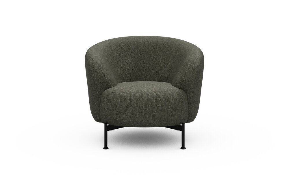 ScandinavianUpholstery Sessel Gran K450 PK2 335 Winter Moss Sama Metall, schwarz - x-förmige Auflagefläche ScandinavianUpholstery Sessel Gran K450 PK2 335 Winter Moss Sama Metall, schwarz - x-förmige Auflagefläche von scandinavianupholstery