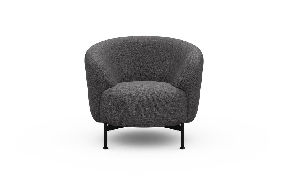 ScandinavianUpholstery Sessel Gran K450 PK2 337 Anthracite Sama Metall, schwarz - x-förmige Auflagefläche ScandinavianUpholstery Sessel Gran K450 PK2 337 Anthracite Sama Metall, schwarz - x-förmige Auflagefläche von scandinavianupholstery