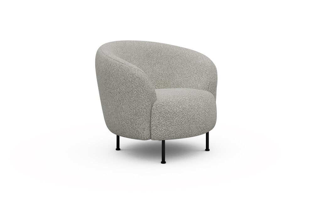 ScandinavianUpholstery Sessel Gran PK6 867 Warm Sand Vanora Metall, schwarz - runde Auflagefläche ScandinavianUpholstery Sessel Gran PK6 867 Warm Sand Vanora Metall, schwarz - runde Auflagefläche von scandinavianupholstery