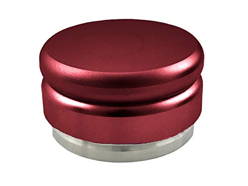 scarlet espresso | Tamper »Flat« für Barista; zur perfekten Extraktion mit Siebträgermaschinen; für Siebe mit 58 mm Durchmesser; solide Ausführung mit 490 g Gewicht (Rot) von scarlet bijoux