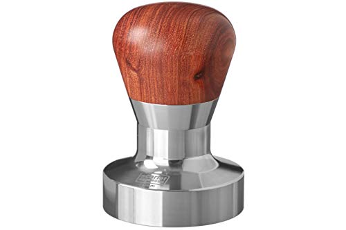 scarlet espresso | Tamper »Passion« für Barista; mit ergonomischem PVC- oder Edelholzgriff nach Wahl und Präzisions-Edelstahlbasis (51 mm) von scarlet bijoux