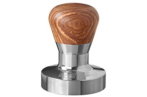 scarlet espresso | Tamper »Passion« für Barista; mit ergonomischem PVC- oder Edelholzgriff nach Wahl und Präzisions-Edelstahlbasis (57 mm) von scarlet bijoux