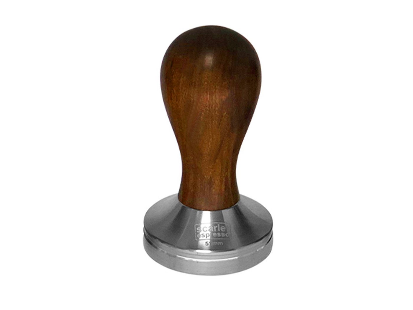 scarlet espresso Küchenmaschinen Zubehör-Set, Tamper »Classic«, stilvoller Espresso-Stempel mit ergonomischem Griff aus Edelholz, für perfekten Espresso, Barista-Werkzeug von scarlet espresso von scarlet espresso