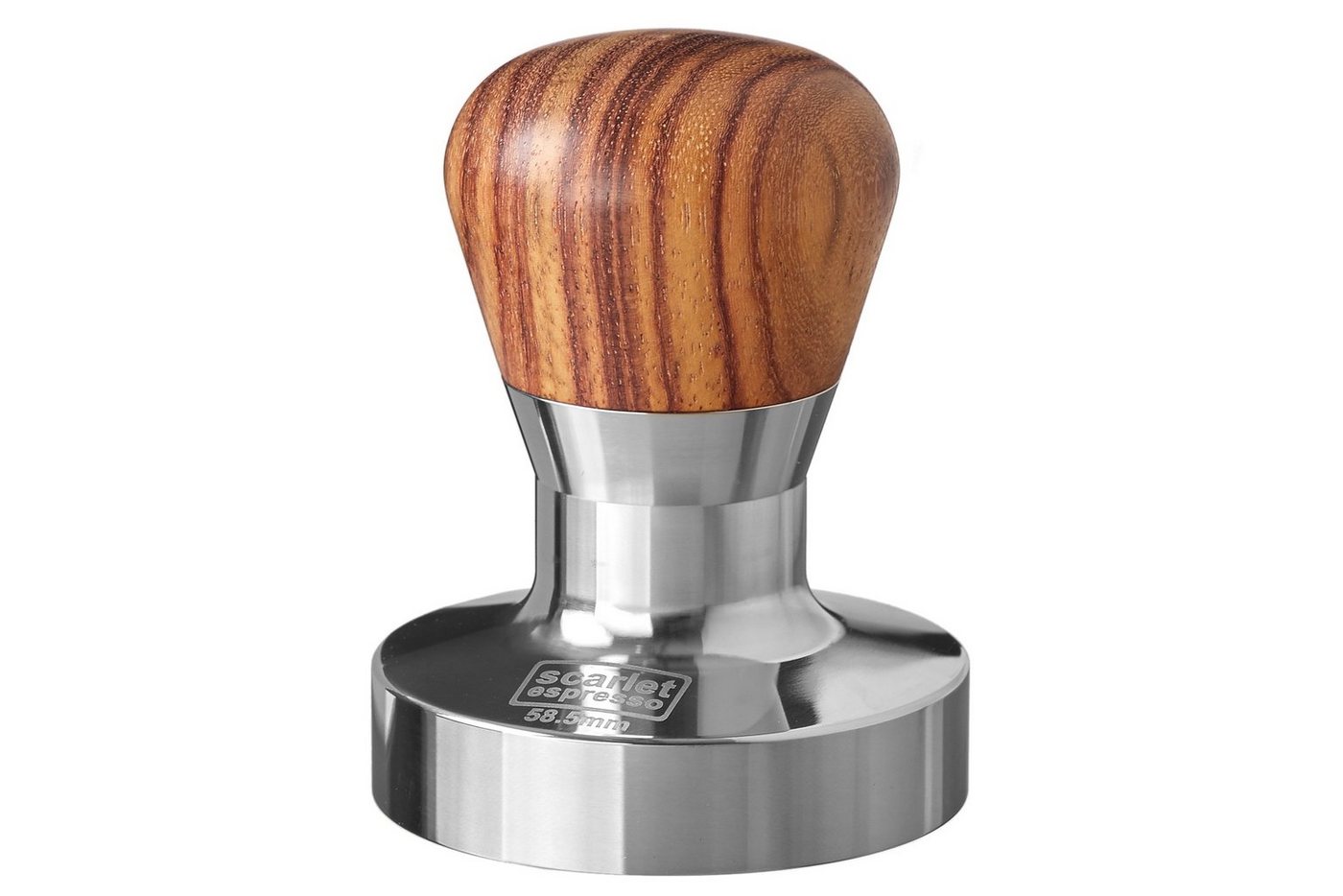 scarlet espresso Küchenmaschinen Zubehör-Set, Tamper »Passion« für Barista, mit ergonomischem PVC- oder Edelholzgriff nach Wahl und Präzisions-Edelstahlbasis von scarlet espresso von scarlet espresso