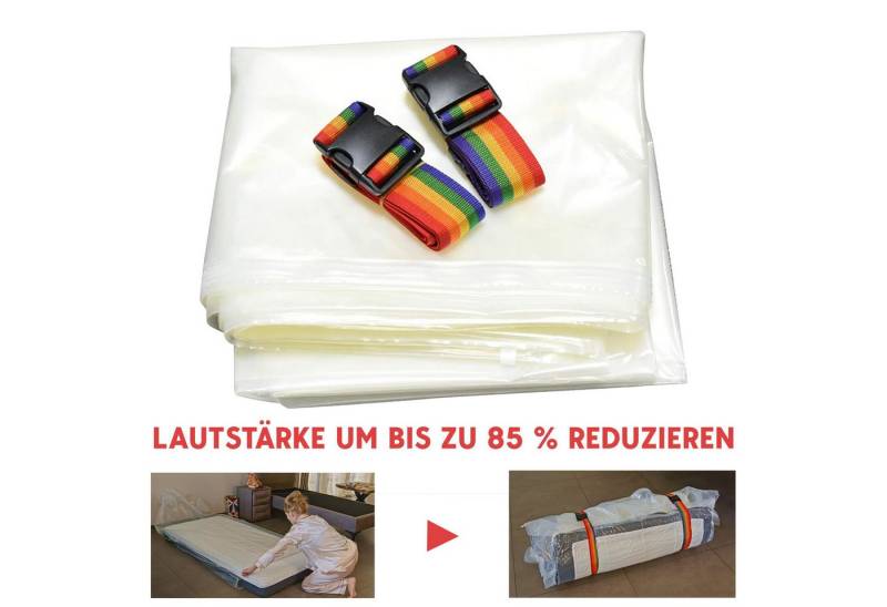 scarnatti Vakuumierbeutel Vakuumbeutel Aufbewahrungstasche 130x245 cm – für Kleidung, Bettdecken, Zubehör für Gartenpolster, Kissen, Winterjacken & mehr Geeignet für Umzug & Lagerung – 85% platzsparend, reißfest, PE+PA, Extra groß & wiederverwendbar, - vacuum cube xxl für Haushalt & Reisen von scarnatti