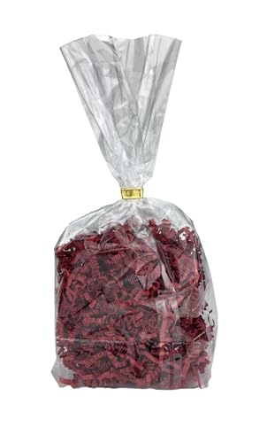 1x Füllmaterial Burgunder - 30 g pro Packung - Geschenkverpackung - Deko - Papier für Geschenkkorb - Präsentkörbe - von schenken-24