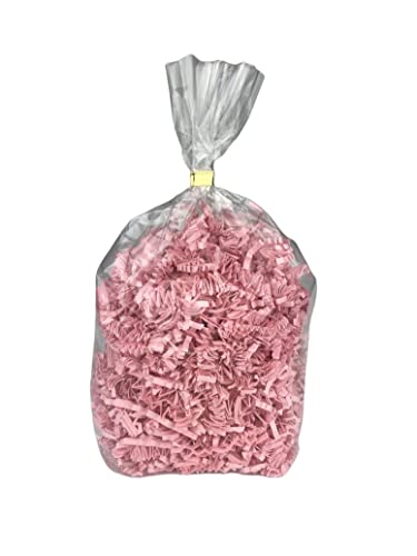 schenken-24 Präsenkörbe/Formen&Farben wählbar/einzeln oder als Set, Anzahl:1 x1 (=1 Stück), Auswahl:Füllmaterial - rosa von schenken-24