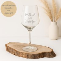 Weinglas Mit Verschiedenen Sprüchen von schenken24