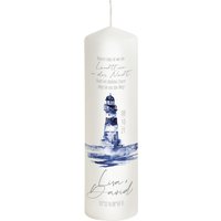 Hochzeitskerze Leuchtturm Personalisiert - Modell David Geschenk Zur Hochzeit Personalisierte Geschenke Brautkerze von schenkwas