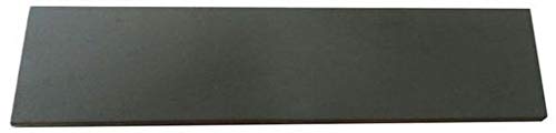 scherenkauf XXL Lederabziehriemen, Abziehleder 30cm x 7cm (Leder Natur, mit Grauer SIC-Polierpaste behandelt) von scherenkauf