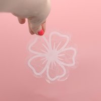 Suncatcher Fensterfolie Große Blume | Sticker Fenster Reflektion Selbsthaftend Effekt Geschenk Kids Und Erwachsene von schickGEMACHT3oak