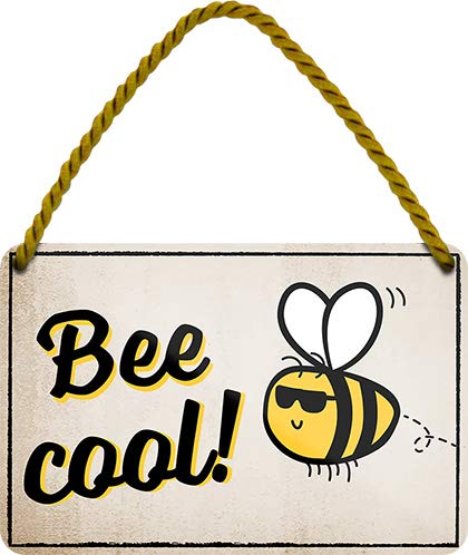 Blechschilder Lustiger Spruch ”Be cool!“ Deko Hängeschild Vintage Retro Humor Witzige Geschenkidee Geschenk Geburtstag Weihnachten für Coole Persönlichkeiten 18x12 cm Blechschilder Lustiger Spruch ”Be cool!“ Deko Hängeschild Vintage Retro Humor Witzige Geschenkidee Geschenk Geburtstag Weihnachten für Coole Persönlichkeiten 18x12 cm von schilderkreis24