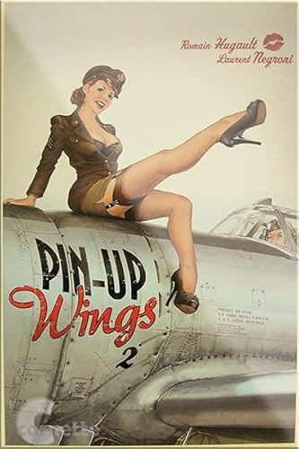 schilderkreis24 –Abbildung “Wings“ Magnet Abbildung Bild Personen Pin Up Deko Kühlschrankmagnet Humor Geschenkidee Geburtstag Weihnachten 9x6 cm von schilderkreis24