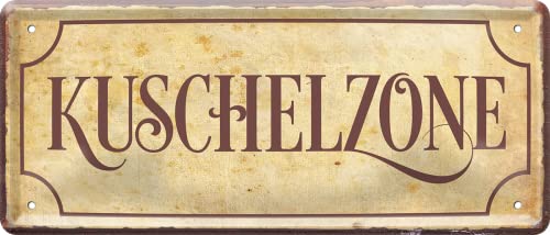 schilderkreis24 – Blechschild Lustiger Spruch “Kuschelzone“ Deko Humor Liebe Geschenkidee Mann Frau 28x12 cm schilderkreis24 – Blechschild Lustiger Spruch “Kuschelzone“ Deko Humor Liebe Geschenkidee Mann Frau 28x12 cm von schilderkreis24