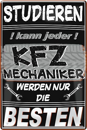 schilderkreis24 Blechschilder Kollektion 20x30cm – „Studieren kann jeder, werden nur die Besten“ – Humorvolle Berufe-Sprüche für verschiedene Handwerke und Berufe (Mechaniker) schilderkreis24 Blechschilder Kollektion 20x30cm – „Studieren kann jeder, werden nur die Besten“ – Humorvolle Berufe-Sprüche für verschiedene Handwerke und Berufe (Mechaniker) von schilderkreis24