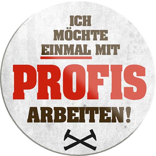schilderkreis24 – Lustiger Spruch Ich möchte einmal mit Profis Arbeiten Handwerker Magnet Deko Kühlschrankmagnet Garage Werkstatt Geschenkidee Mechaniker Schrauber 8x8 cm schilderkreis24 – Lustiger Spruch Ich möchte einmal mit Profis Arbeiten Handwerker Magnet Deko Kühlschrankmagnet Garage Werkstatt Geschenkidee Mechaniker Schrauber 8x8 cm von schilderkreis24