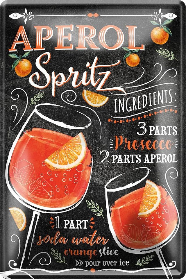 schilderkreis24 Metallschild Aperol Spritz schilderkreis24 Metallschild Aperol Spritz von schilderkreis24