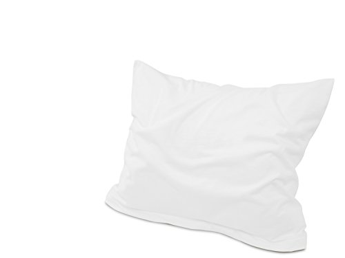 schlafgut Lagerräumung - Sonderpreis - Spannbettlaken - Aloe Vera, Kissenbezug ca. 60 x 70 cm, weiß von schlafgut