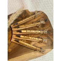 Kugelschreiber Personalisiert Kuli Mit Name Stift Holzkugelschreiber von schlichtbetont