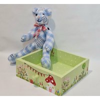 Fliegenpilz, Bemalte Schublade von schlotterlotte