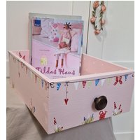 Rosa Bemalte Schublade Rosa Bemalte Schublade von schlotterlotte