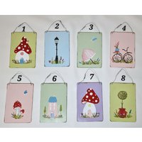 Süße Holzbilder, Handgemalt von schlotterlotte