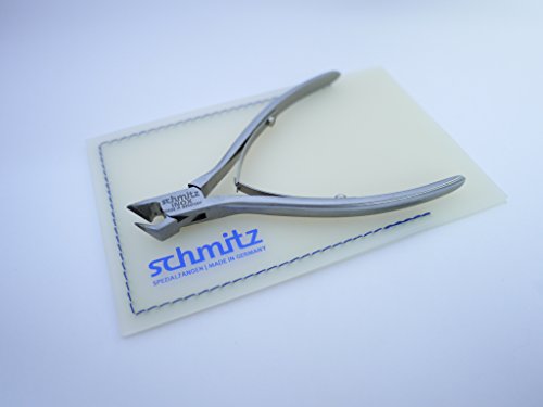 INOX Hartmetall Schrägschneider 110mm - schmitz 3472FP00RF - gerader Kopf mit Hartmetallschneiden - feiner Schneid-Wate - INOX - ROSTFREI - Hightech Werkzeug für den Profi - Made in Germany - Solingen von schmitz