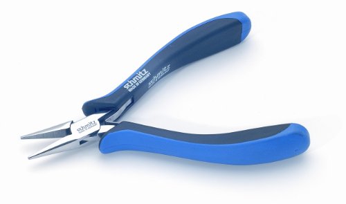 Spitzzange 130mm - schmitz 4212HS22 - gerade, kurze Greif-Backen mit Verzahnung - ESD/EGB - Dissipative Ableitend - Durchgestecktes Zangengelenk für den Profi - Made in Germany - Solingen Spitzzange 130mm - schmitz 4212HS22 - gerade, kurze Greif-Backen mit Verzahnung - ESD/EGB - Dissipative Ableitend - Durchgestecktes Zangengelenk für den Profi - Made in Germany - Solingen von schmitz
