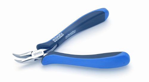 Spitzzange 130mm - schmitz 4213HS22 - gebogene, glatte Greif-Backen - ESD/EGB Ableitend Dissipative- Durchgestecktes Zangengelenk für den Profi - Made in Germany - Solingen Spitzzange 130mm - schmitz 4213HS22 - gebogene, glatte Greif-Backen - ESD/EGB Ableitend Dissipative- Durchgestecktes Zangengelenk für den Profi - Made in Germany - Solingen von schmitz